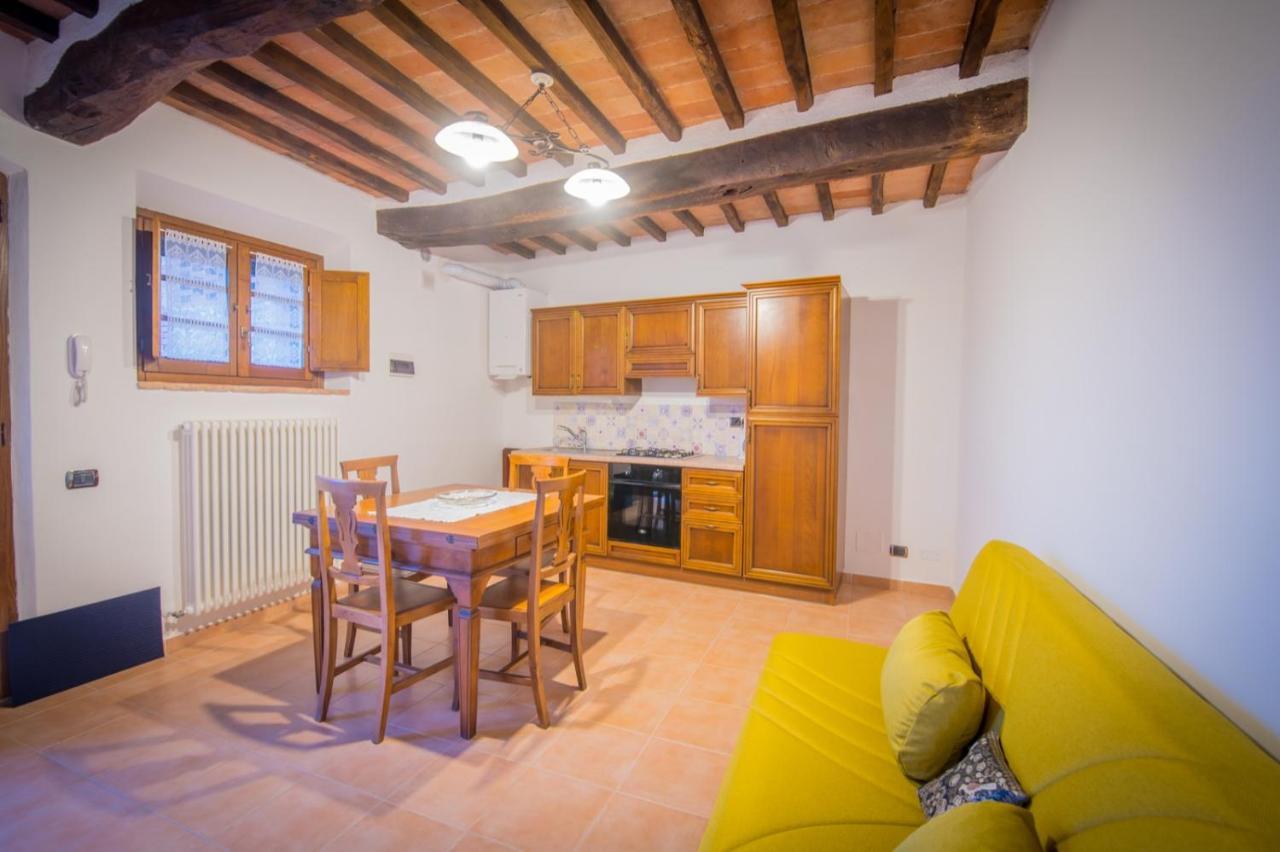 Ulivo-Chianti Charming Flat With Private Parking! Apartamento Asciano Exterior foto