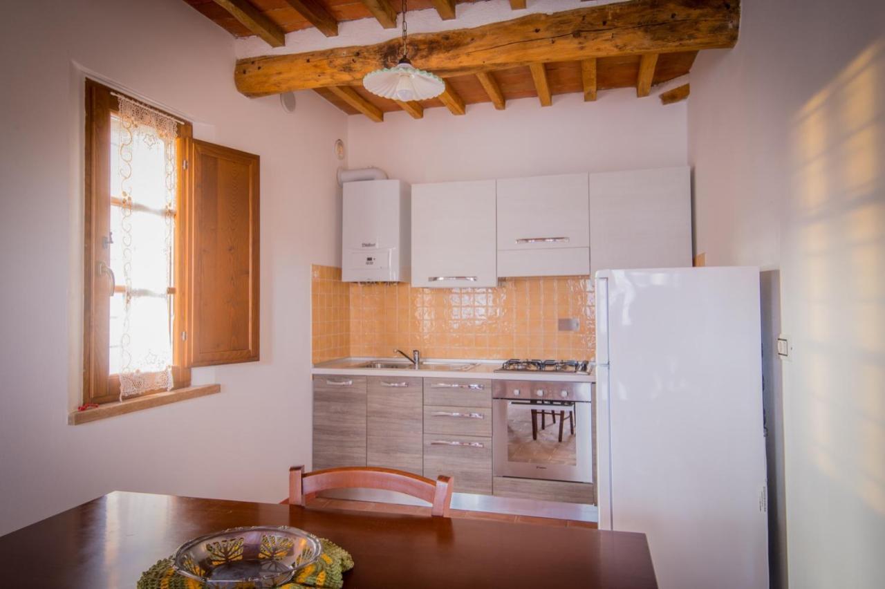 Ulivo-Chianti Charming Flat With Private Parking! Apartamento Asciano Exterior foto
