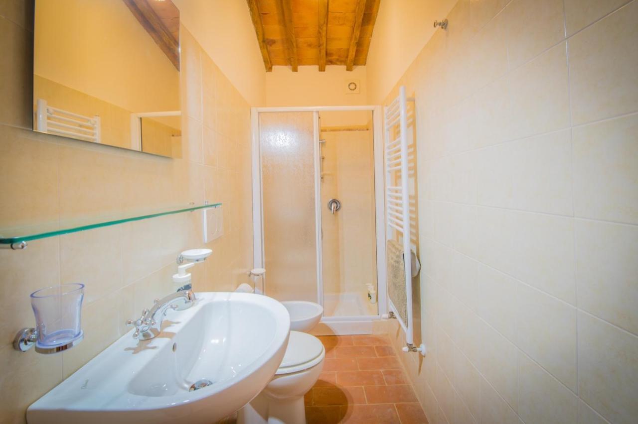 Ulivo-Chianti Charming Flat With Private Parking! Apartamento Asciano Exterior foto