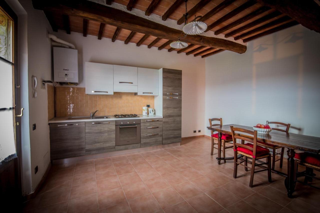 Ulivo-Chianti Charming Flat With Private Parking! Apartamento Asciano Exterior foto