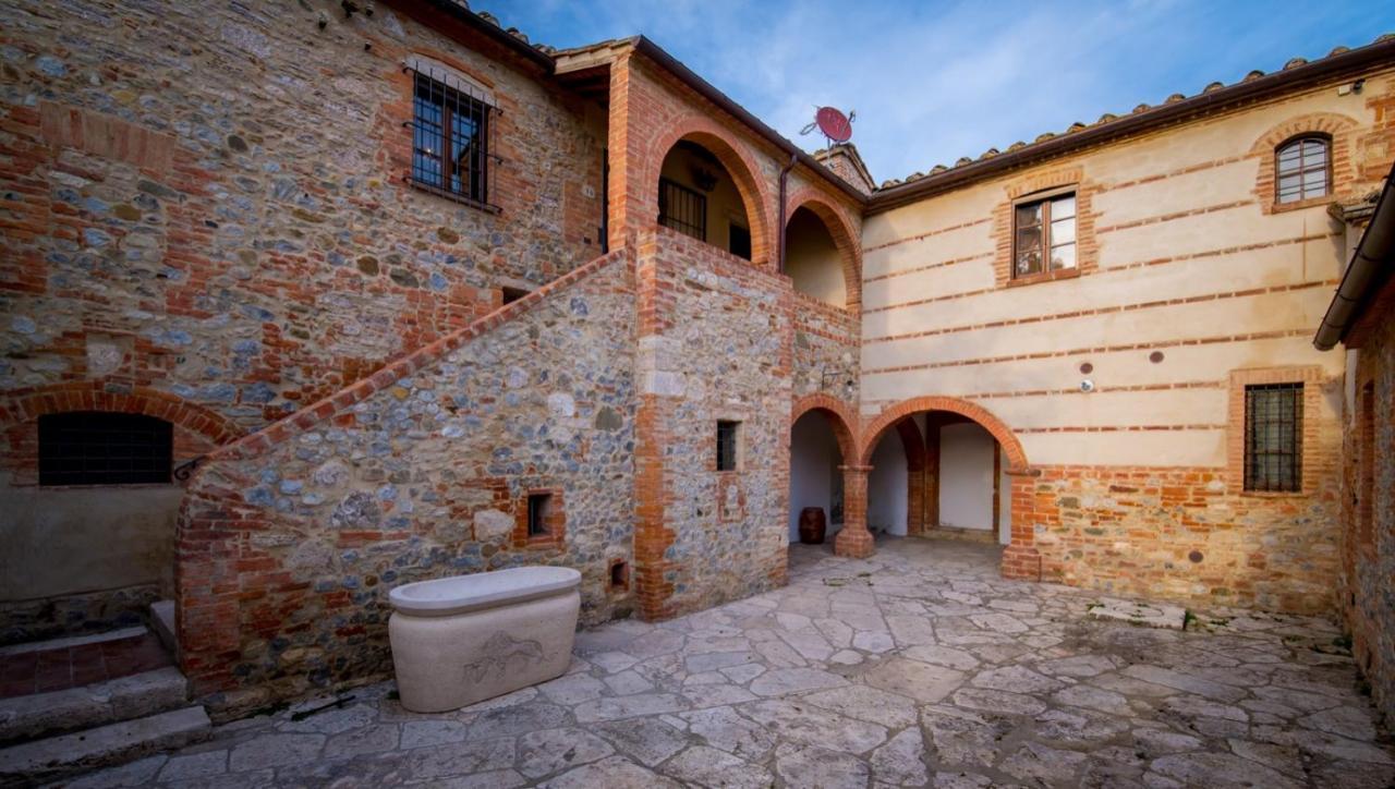 Ulivo-Chianti Charming Flat With Private Parking! Apartamento Asciano Exterior foto
