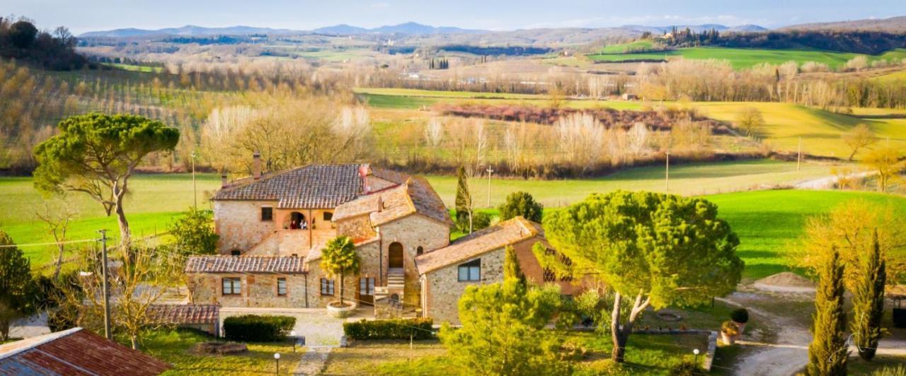 Ulivo-Chianti Charming Flat With Private Parking! Apartamento Asciano Exterior foto