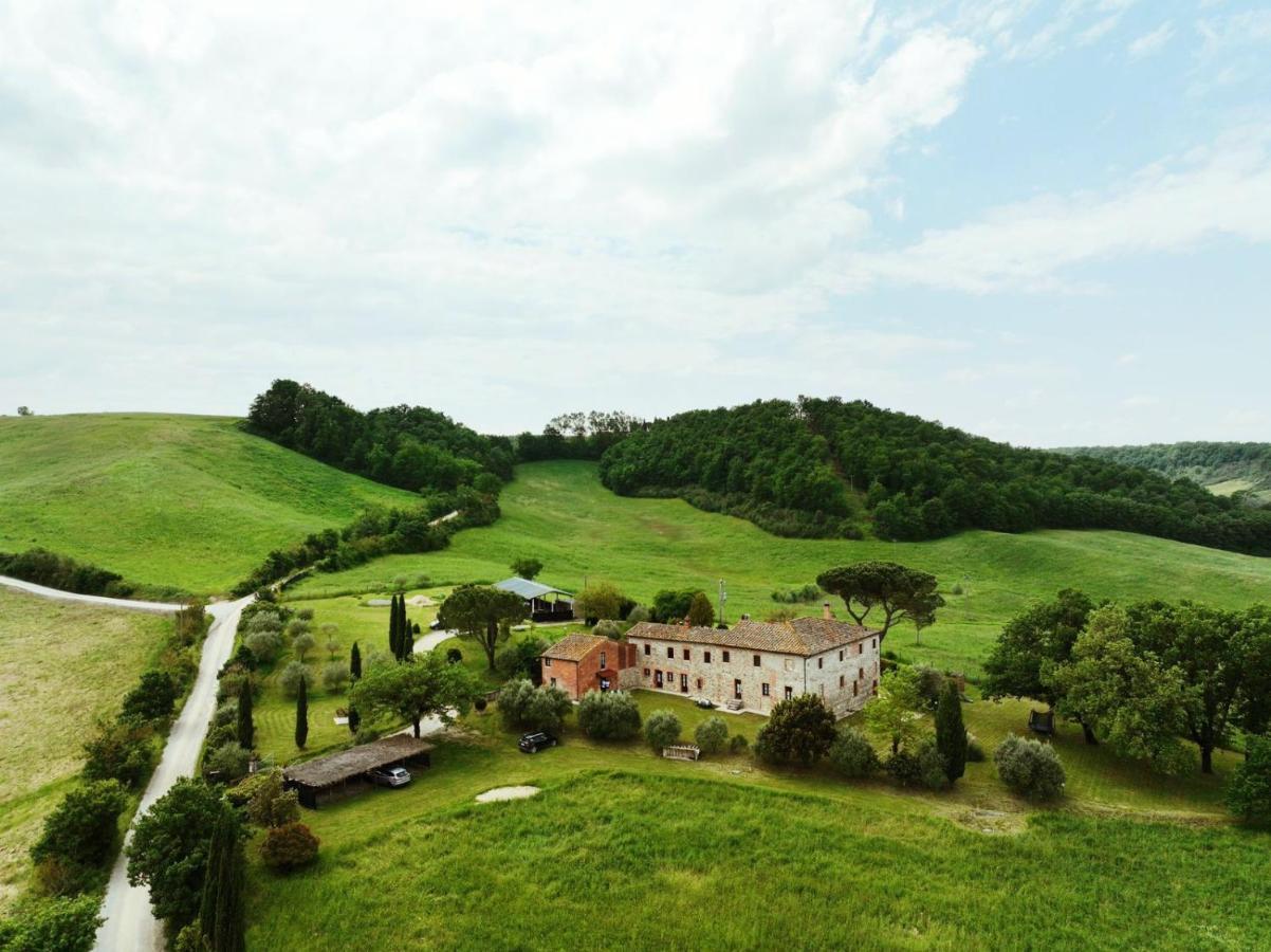 Ulivo-Chianti Charming Flat With Private Parking! Apartamento Asciano Exterior foto