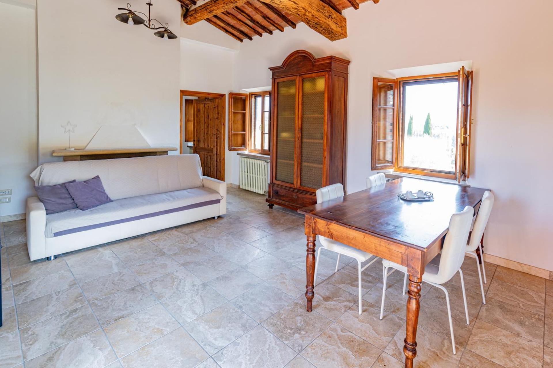 Ulivo-Chianti Charming Flat With Private Parking! Apartamento Asciano Exterior foto