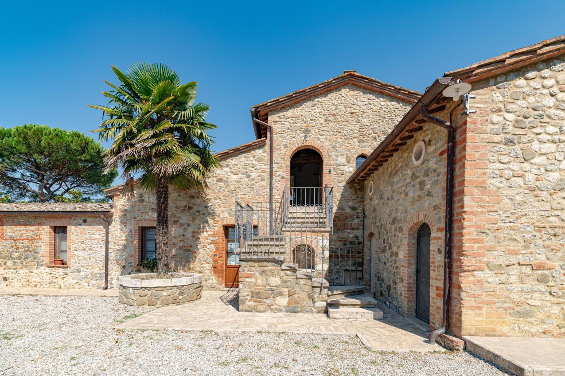 Ulivo-Chianti Charming Flat With Private Parking! Apartamento Asciano Exterior foto