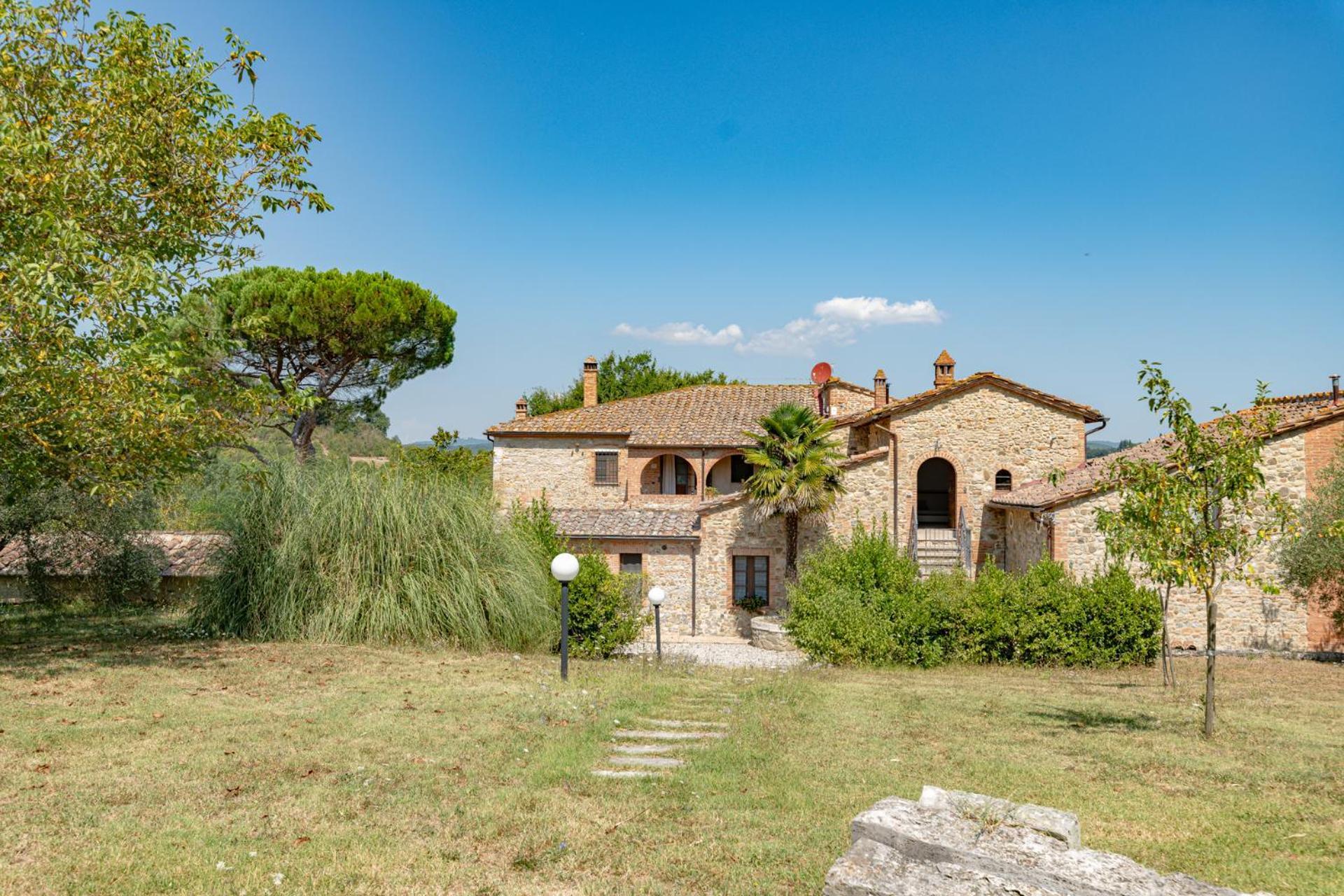 Ulivo-Chianti Charming Flat With Private Parking! Apartamento Asciano Exterior foto